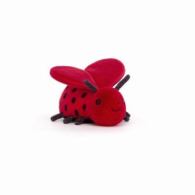 Jellycat Loulou Love Bug Australia | 641583YUF